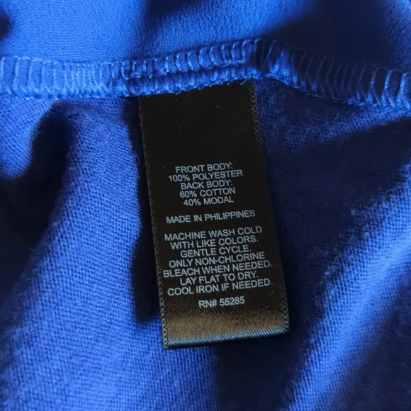 Express Royal Blue tank / blouse - size M - Picture 6 of 6